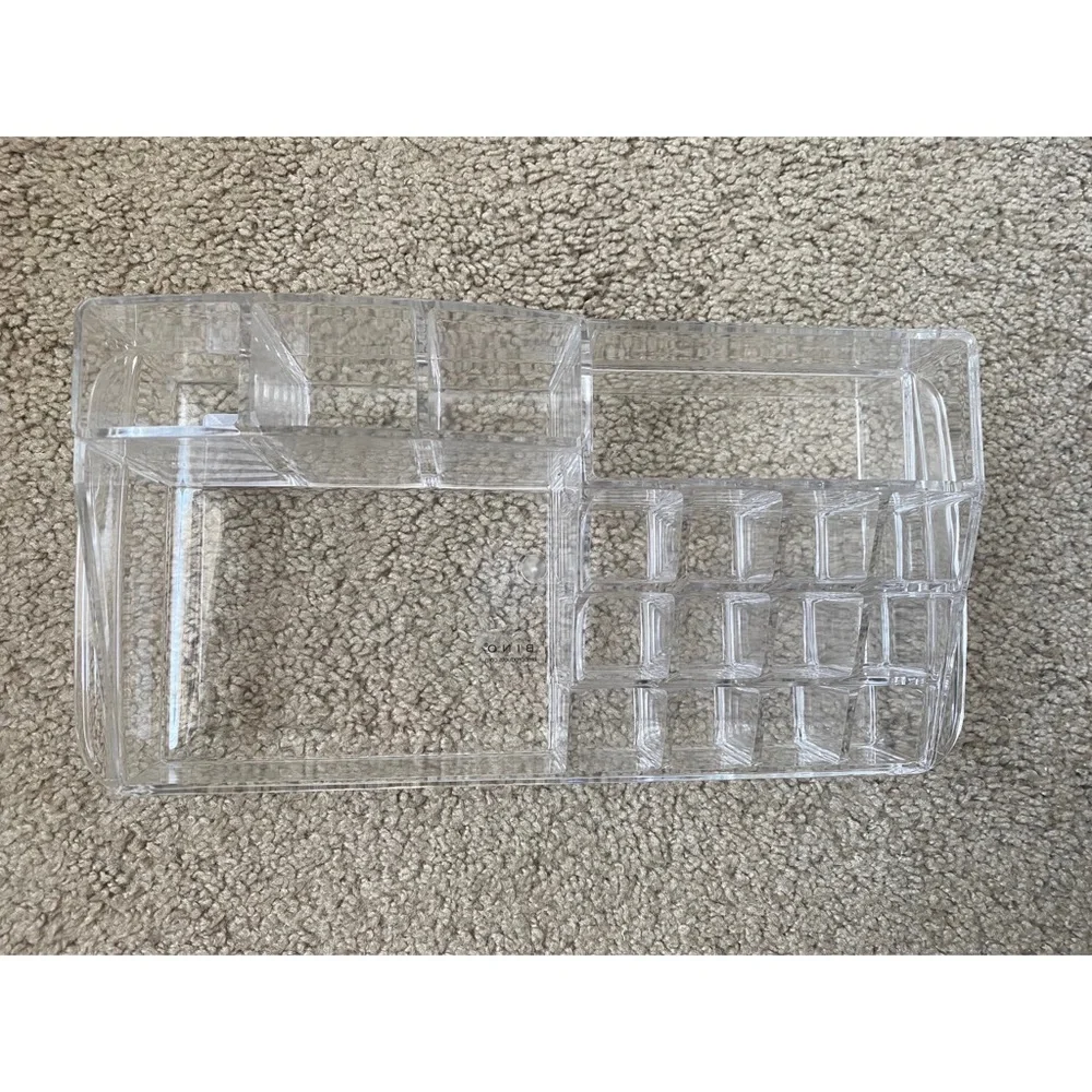 Makeup organizer clear acrylic lipstick holder